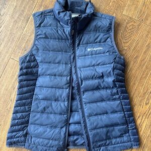 Columbia Dark Blue Puffer Vest